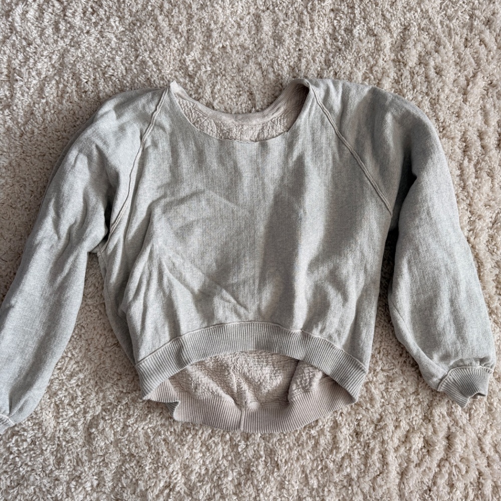 Free People We the Free midnight off shoulder pullover - Picture 2 of 3